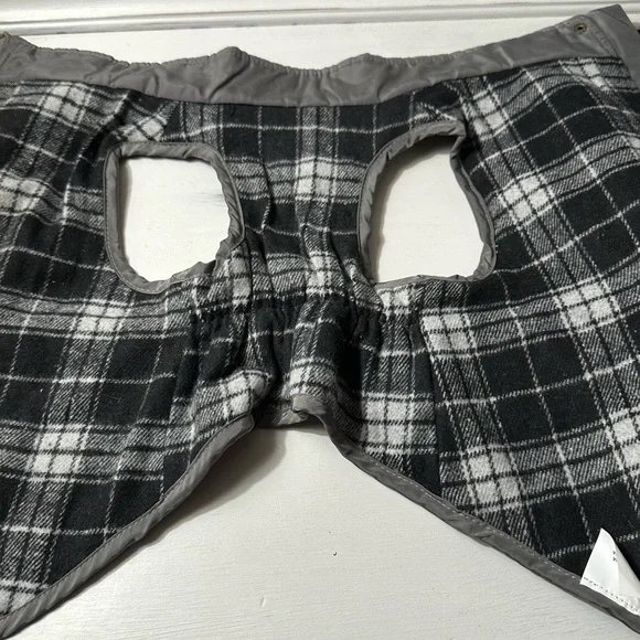 Quilted Gray Dog Jacket - Picture 4 of 10